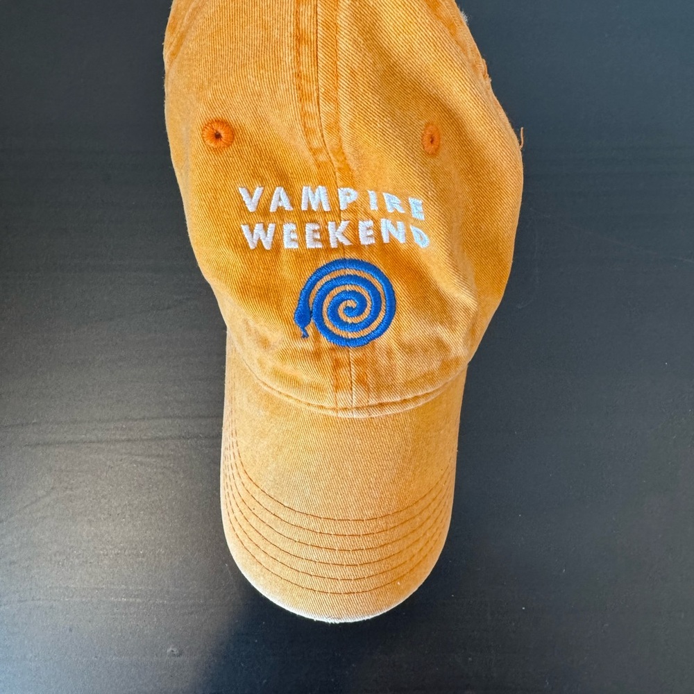 Vampire Weekend Orange Hat Cap